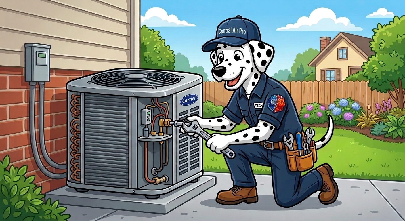 Central Air Pro Mascot
